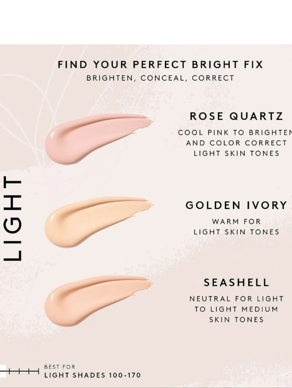 🌺Fenty Beauty Seashell Bright Fix Eye Brightener Concealer Illuminator